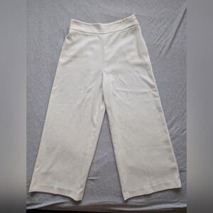 Zara Wide Leg White Pants